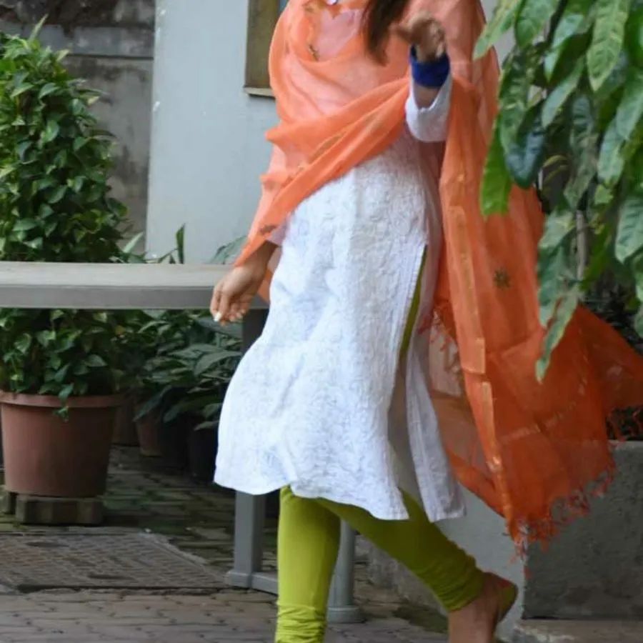 tricolour dress