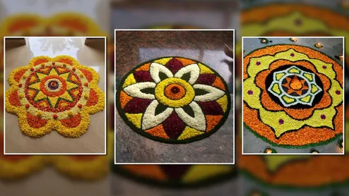 Onam 2026 Rangoli Designs: 5+ Beautiful Pookalam Ideas To Try This Festive Season