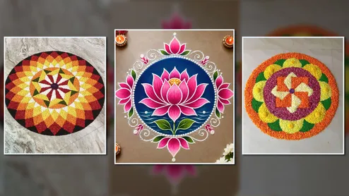 Onam Pookalam Ideas 2026: 5 Simple Floral Designs You Can Make At Home