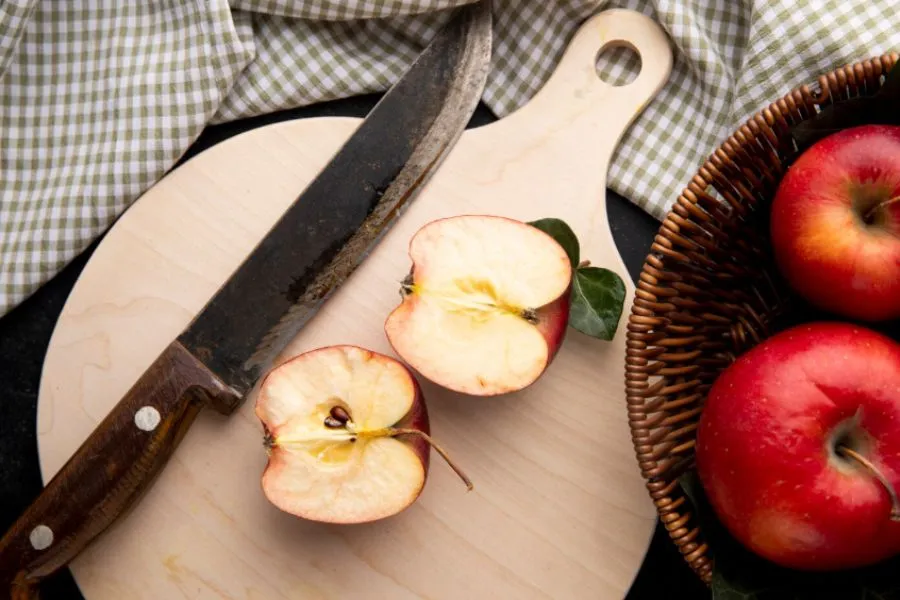 apple cut