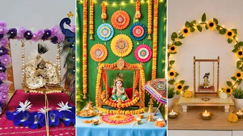 Janmashtami 2026: 7+ Beautiful Jhula Decoration Ideas To Try At Home