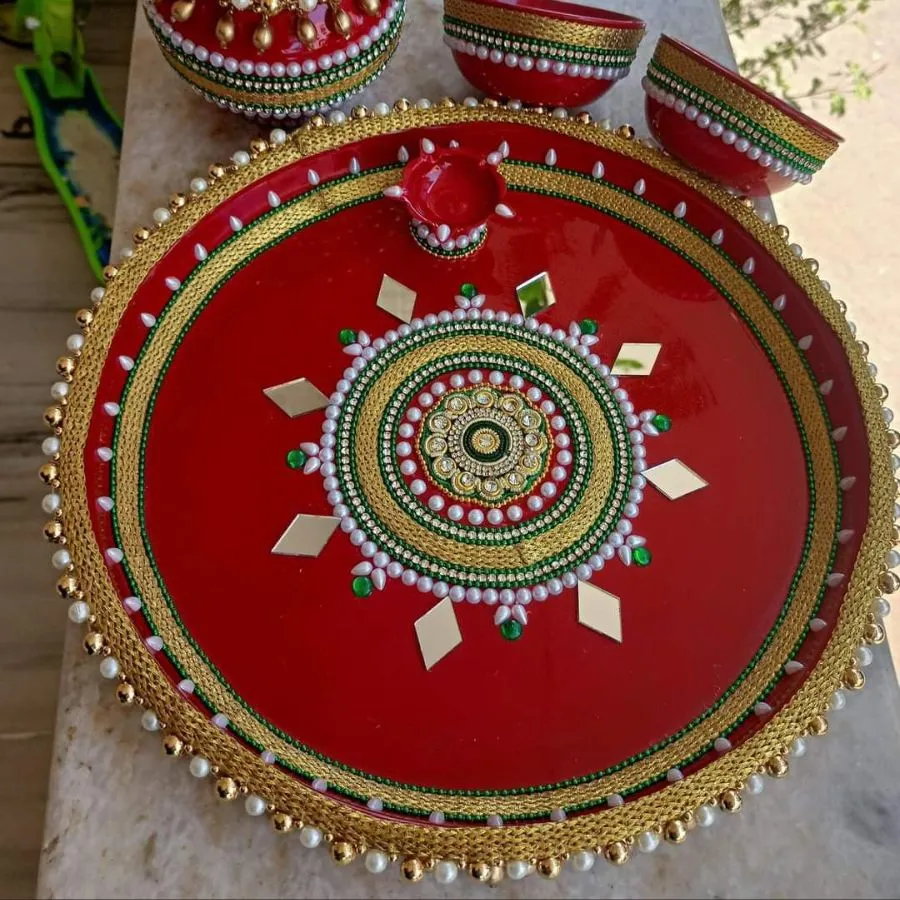 puja thali 5