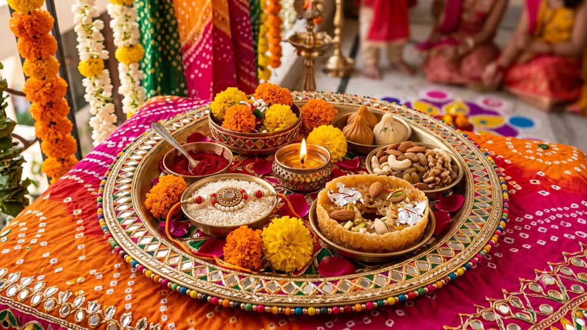 rakhi thali