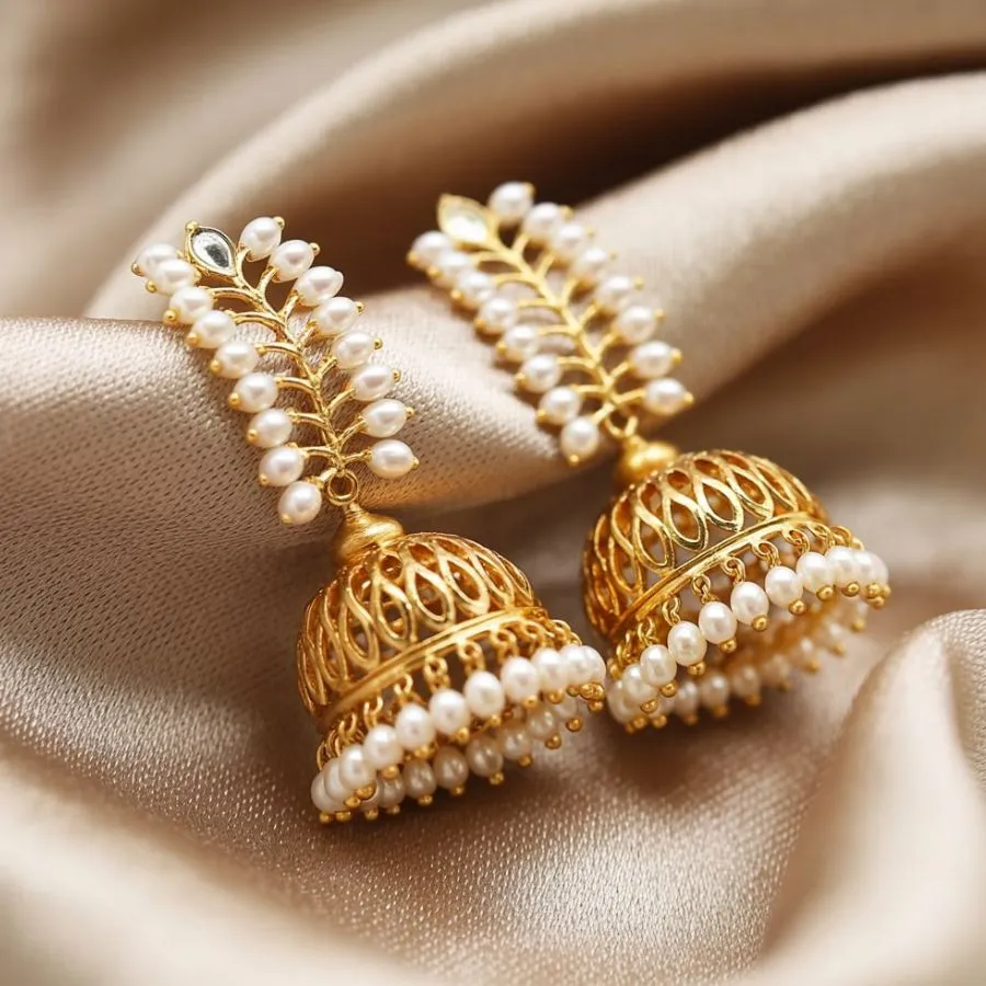 pearl earrings