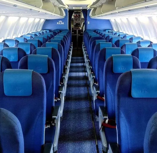 Aeroplane Blue Seats