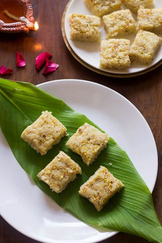 Banana Coconut Barfi