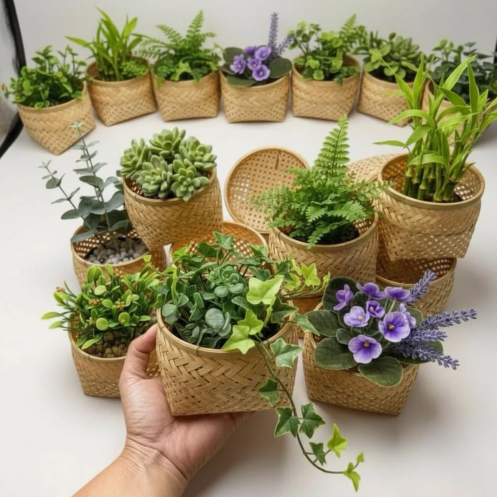 bamboo baskets