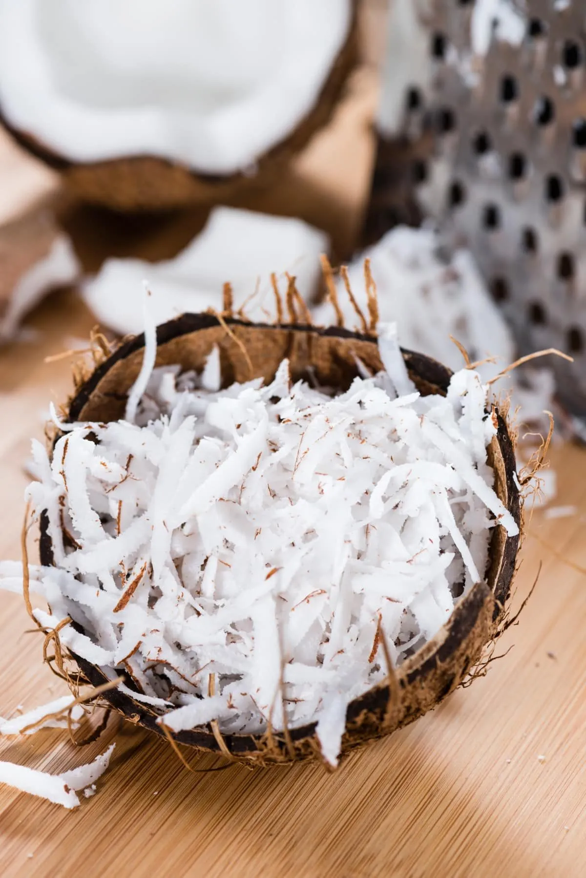 grated coconut