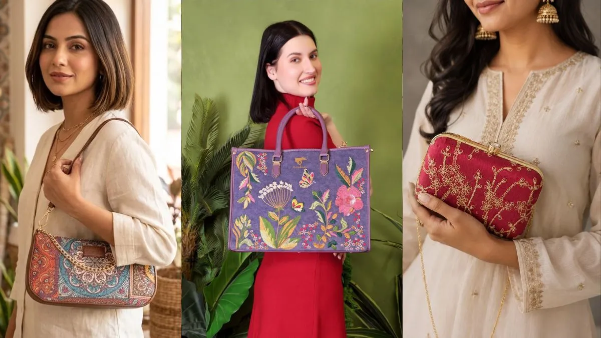Handbag style for ethnic outfit