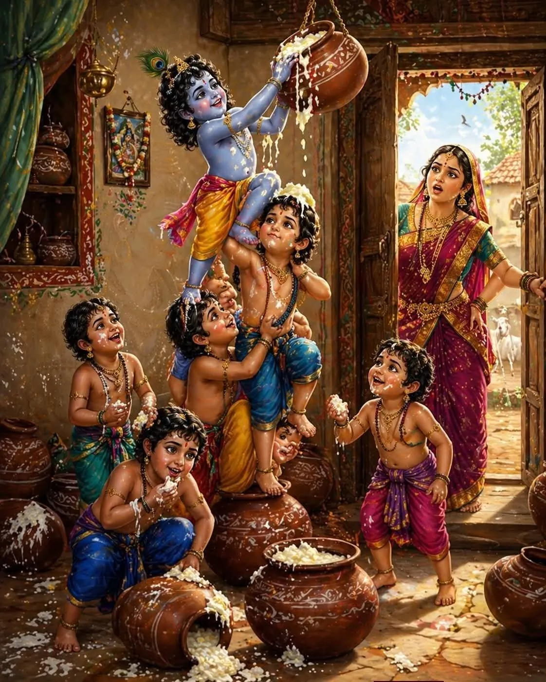 Krishna Makhan Chor 2