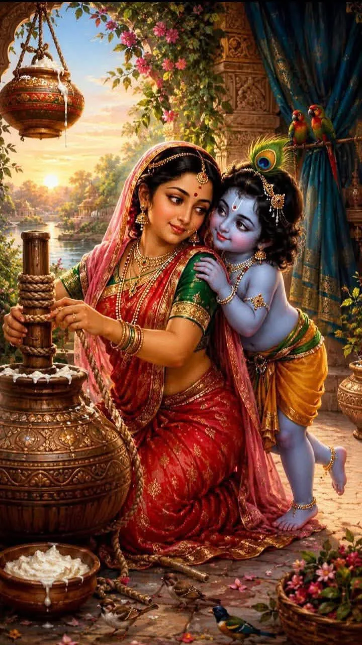 Krishna Makhan Chor 3