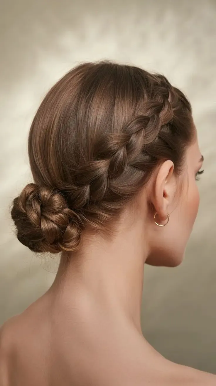 braided bun