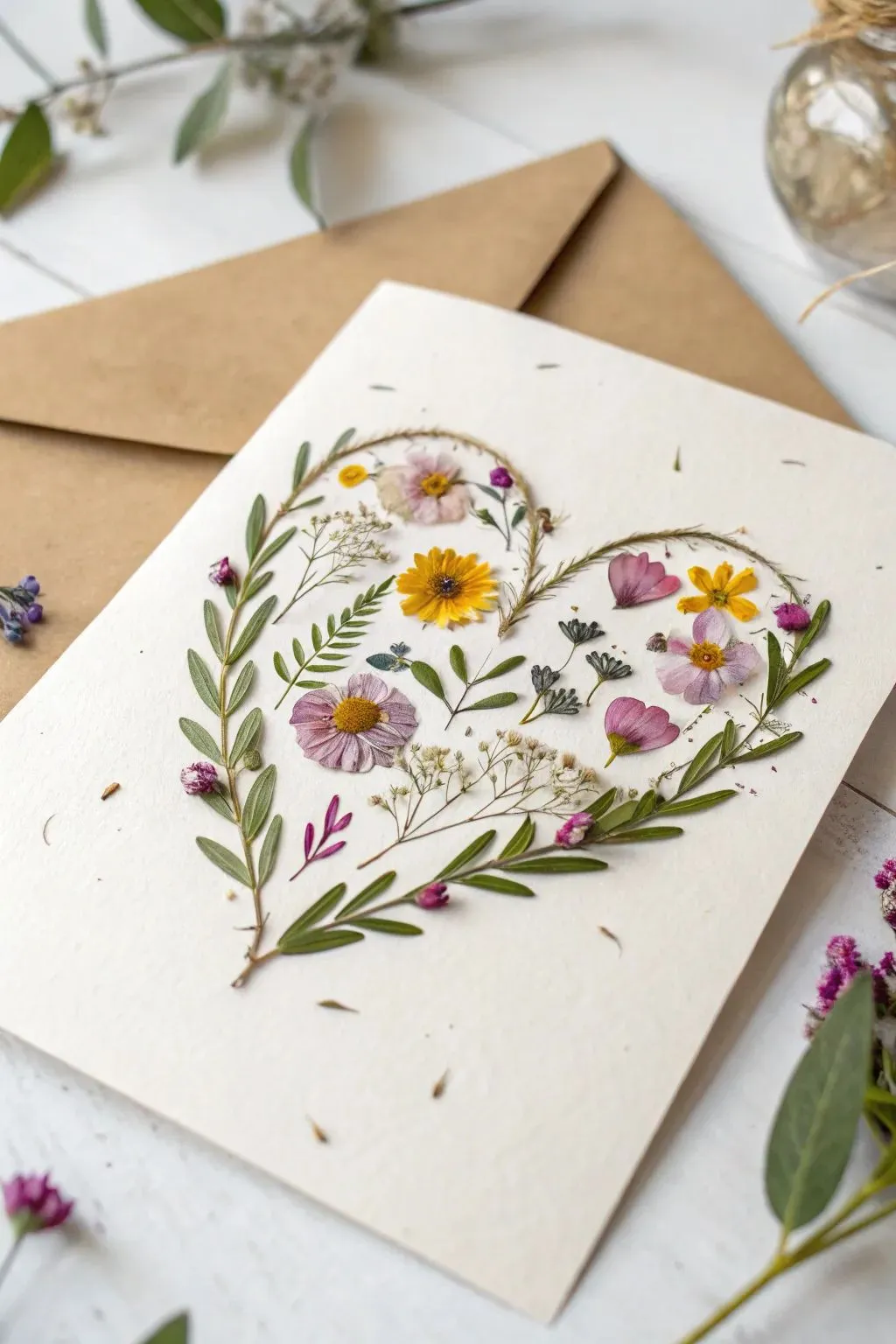 flower pressed