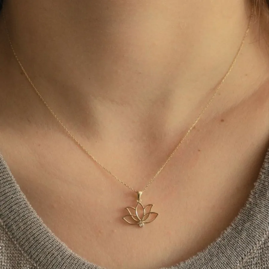 lotus pendant