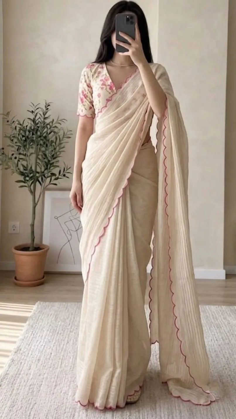 Pastel Saree