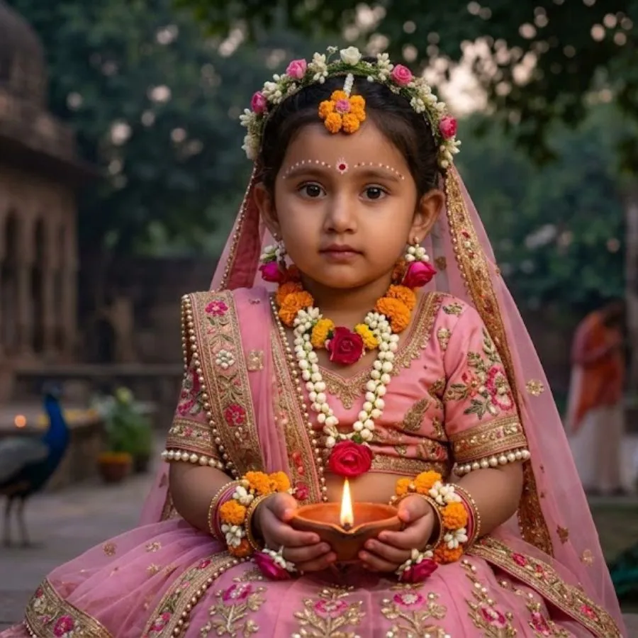 baby radha