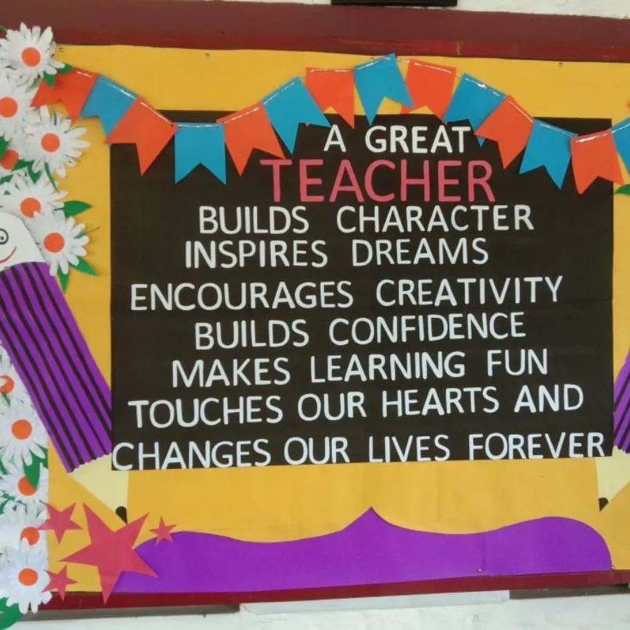 teachers day decor