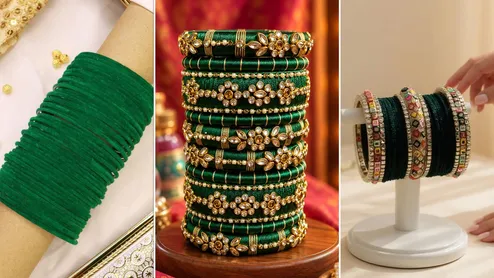 Hartalika Teej 2026: 5 Beautiful Green Bangle Designs To Flaunt With Your Saree