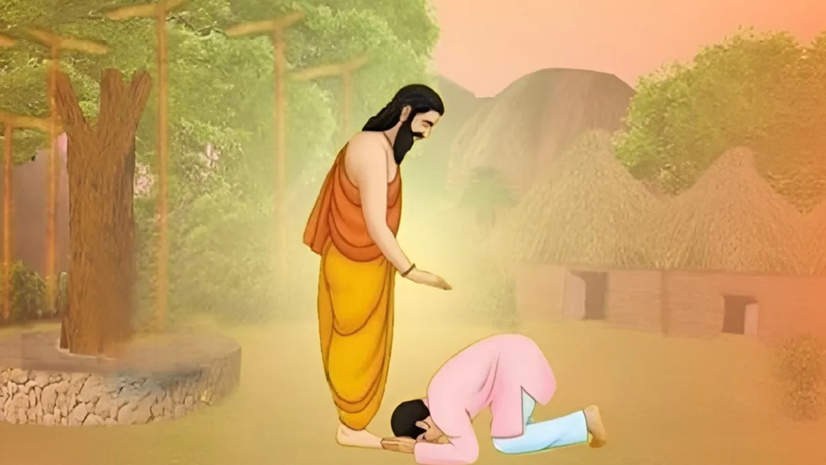 Why Touching A Teacher’s Feet Is Considered Respectful In Indian Culture