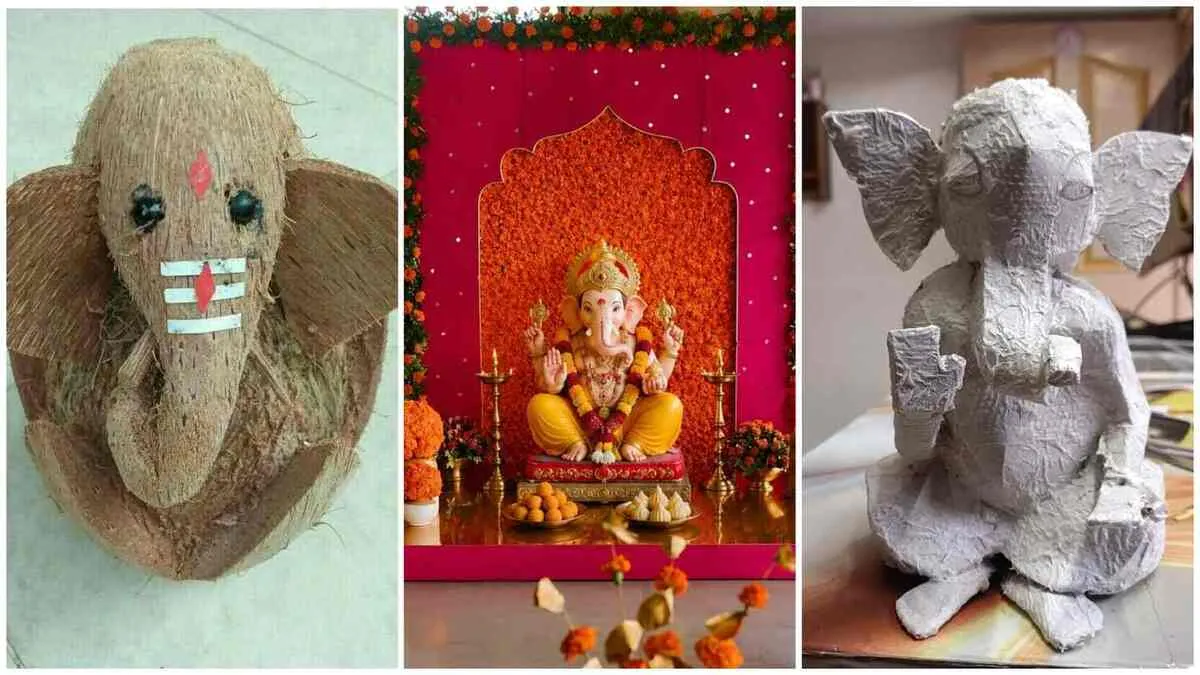 DIY Ganpati Idols 