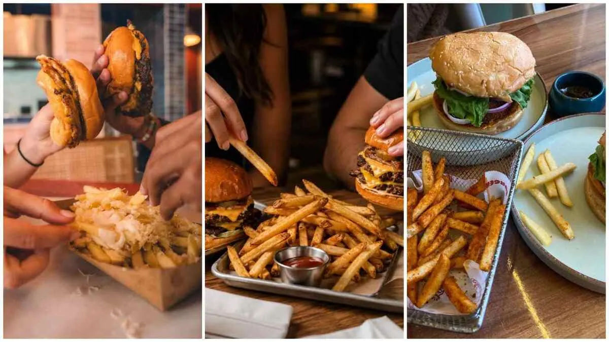 Burger and Fries