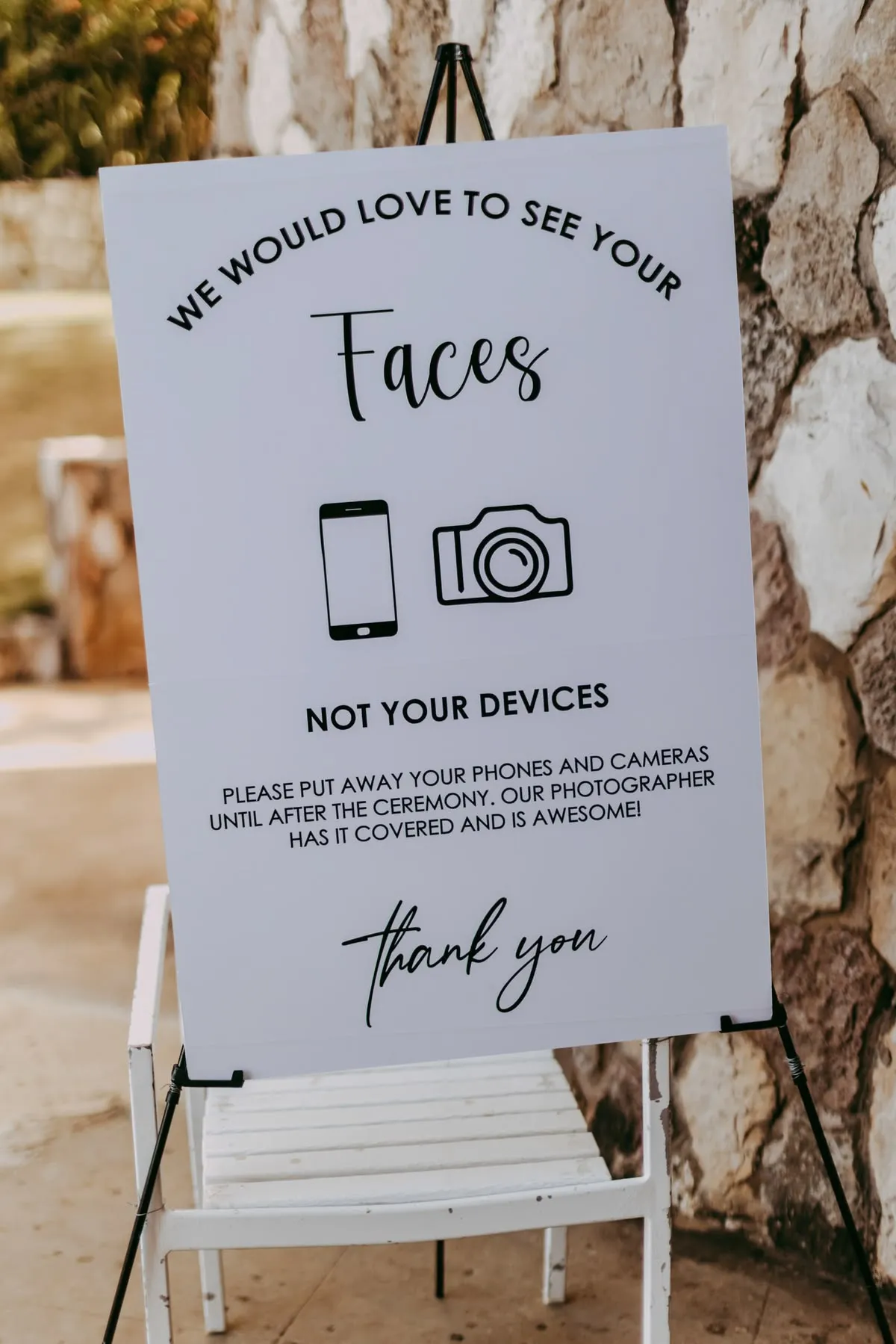 no phones