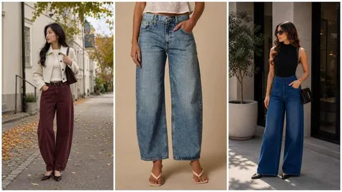 How To Style Barrel-Leg Jeans In 2026: 7 Chic Outfit Ideas For Women