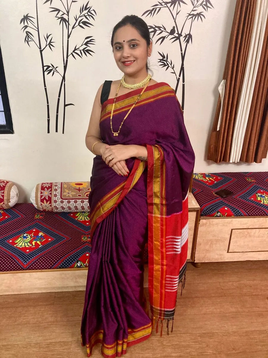Traditional Khun (Khan) Saree