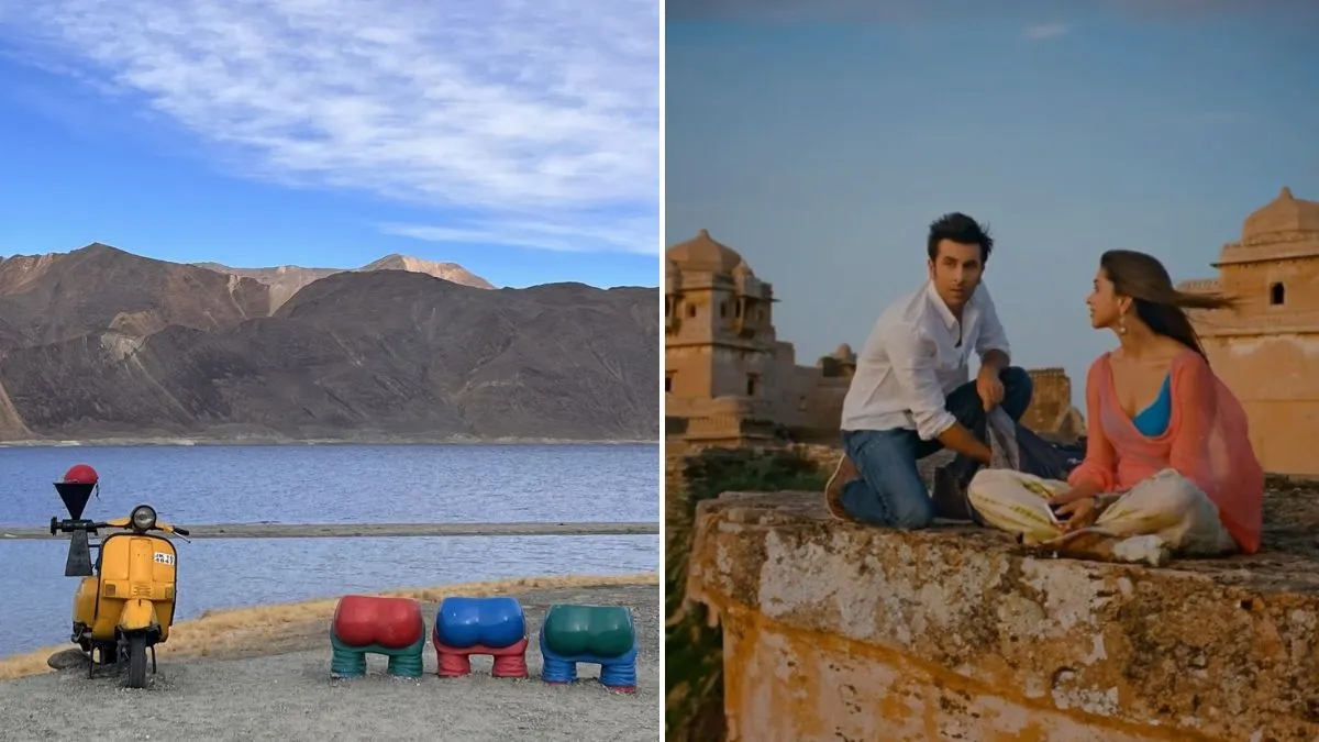 Iconic places that became popular due to Indian movies