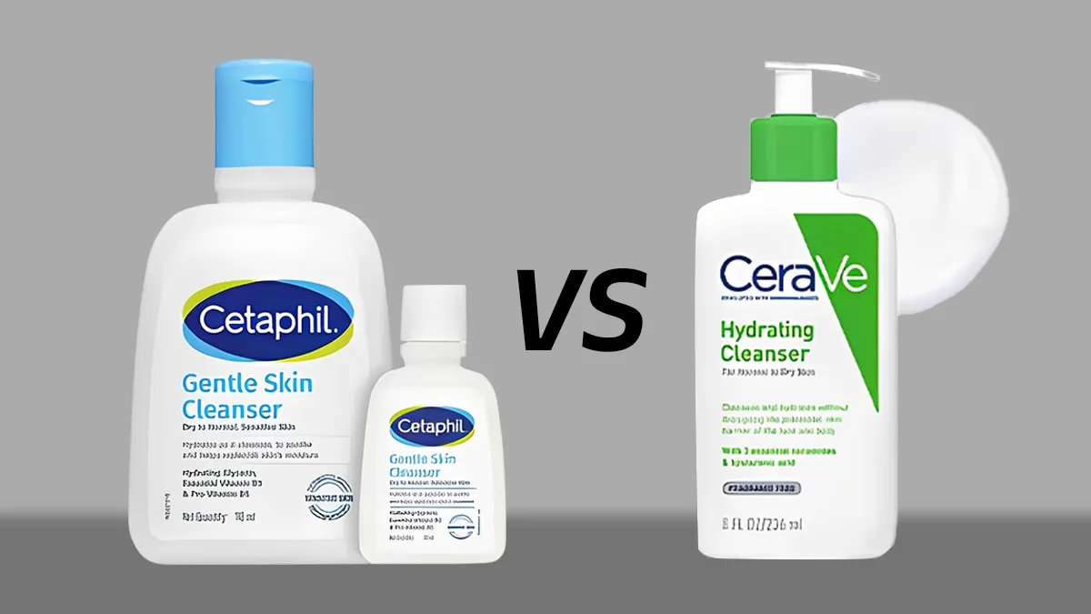 Cetaphil vs CeraVe Cleanser: Which Facewash Is Better For Dry And Sensitive Skin?