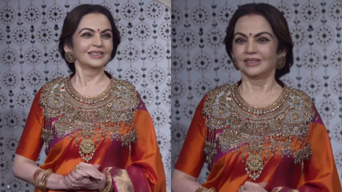 Nita Ambani's statement necklace