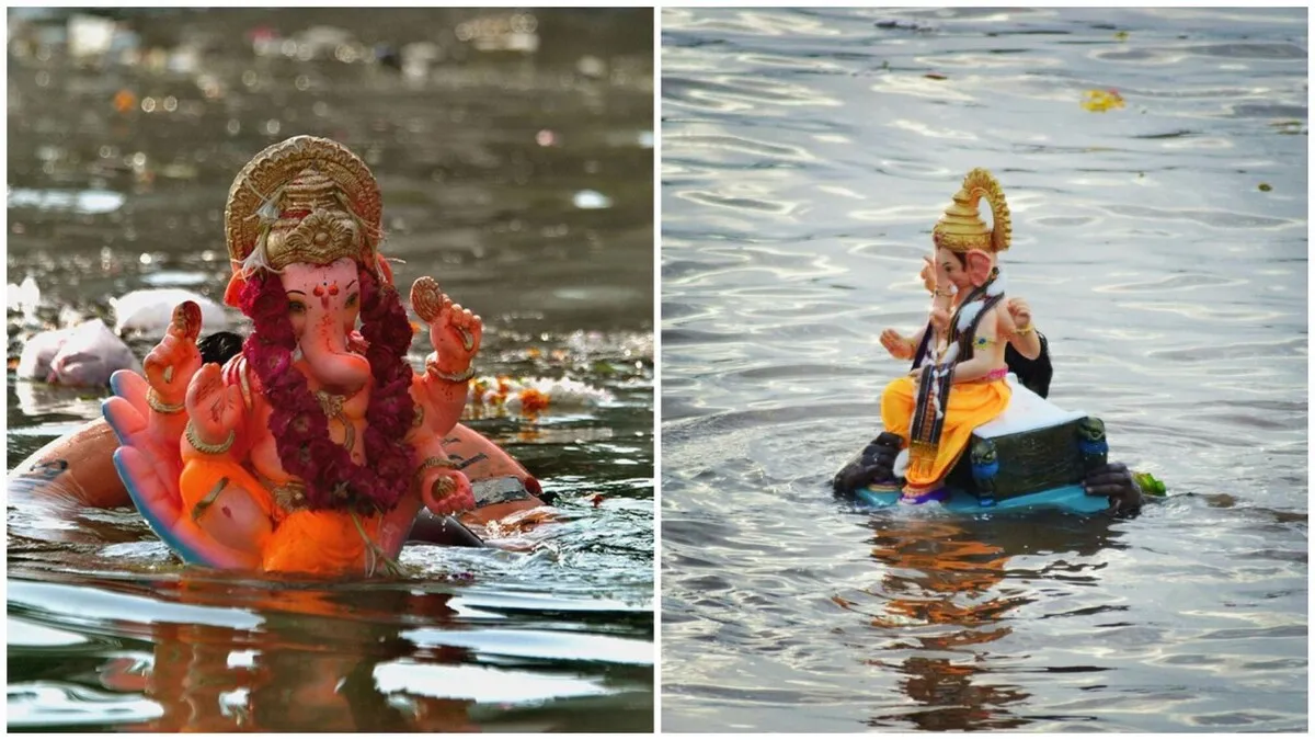 Ganpati Visarjan In Delhi