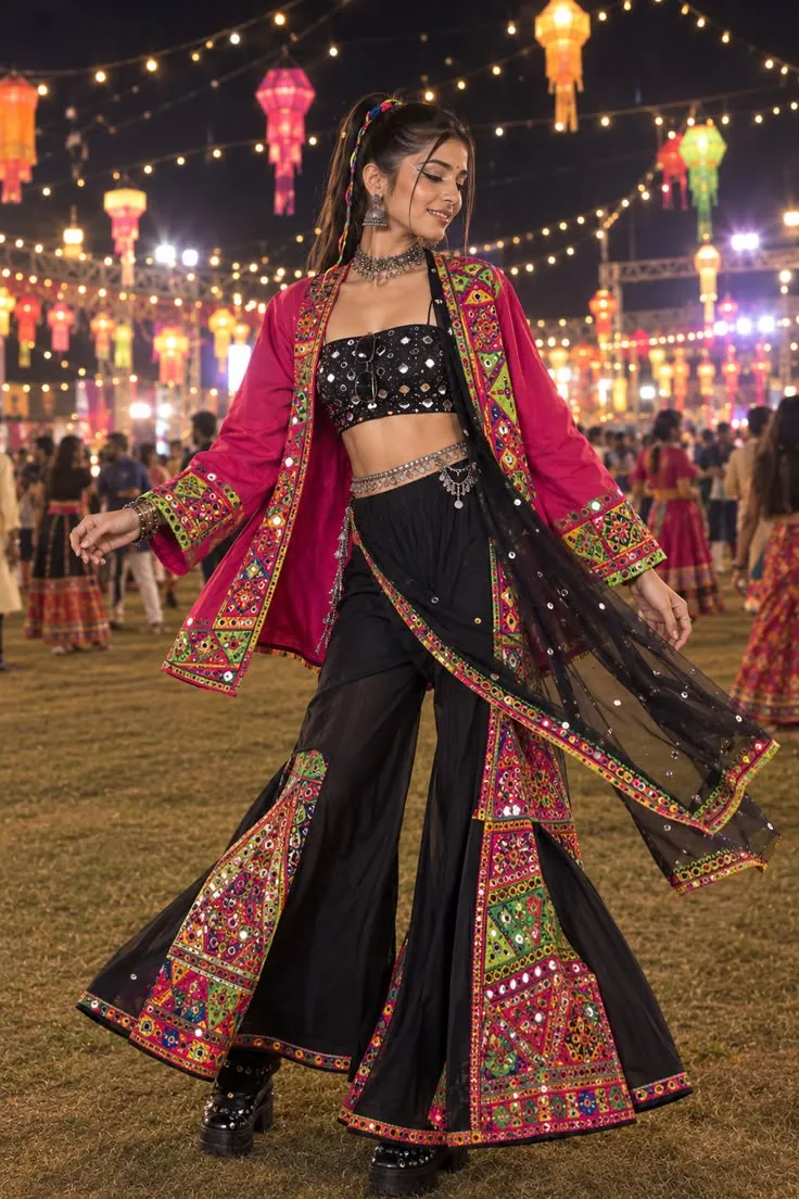 Indo-Western Garba Outfit For Women