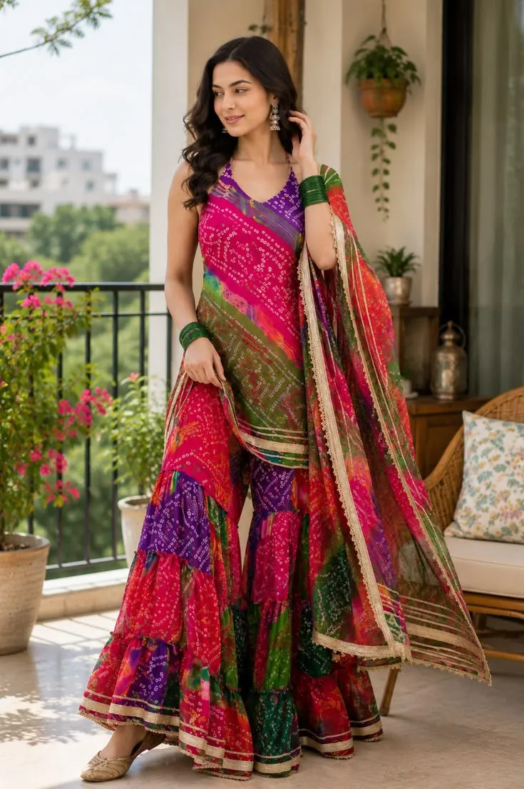 Sharara Set For A Comfortable Festive Outfit