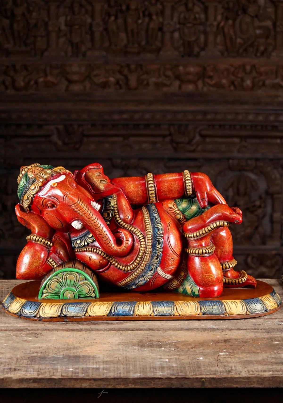 reclining Ganesha