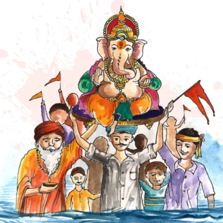 ganesh visarjan