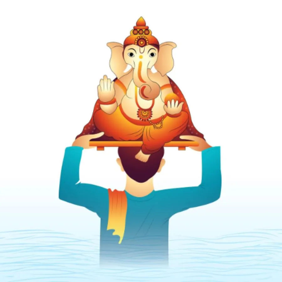 ganesh visarjan date