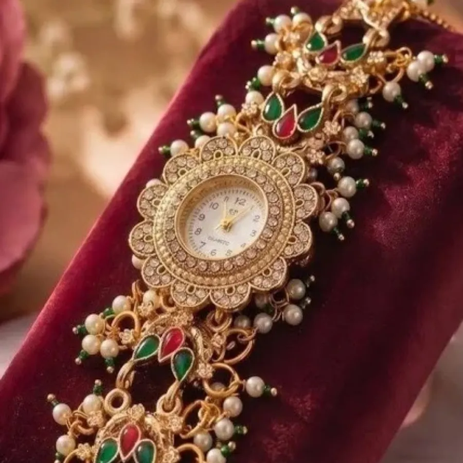 Yes. Most of these trends are lightweight and versatile. Opt for smaller ear chains, dainty bracelet watches, and minimal pearls for daytime functions, and go for heavier, embellished versions fo (1)