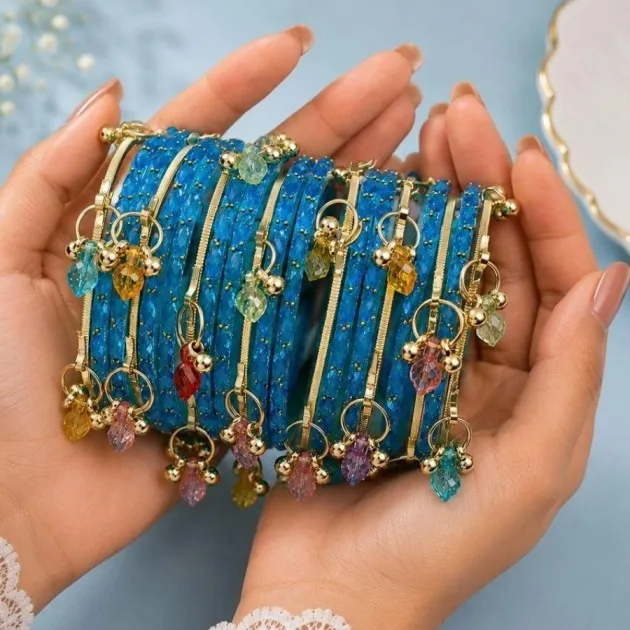 Yes. Most of these trends are lightweight and versatile. Opt for smaller ear chains, dainty bracelet watches, and minimal pearls for daytime functions, and go for heavier, embellished versions fo (6)