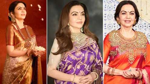 Nita Ambani Silk Saree Looks: 5+ Traditional Styles That Never Go Out Of Fashion