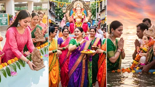 Ganesh Visarjan 2026 AI Prompts: 5 Creative Ideas To Create Beautiful Ganpati Farewell Images