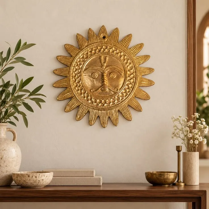 brass wall decor