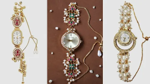 5+ Kashmiri-Style Bracelet Watches That Look Like High-End Jewellery