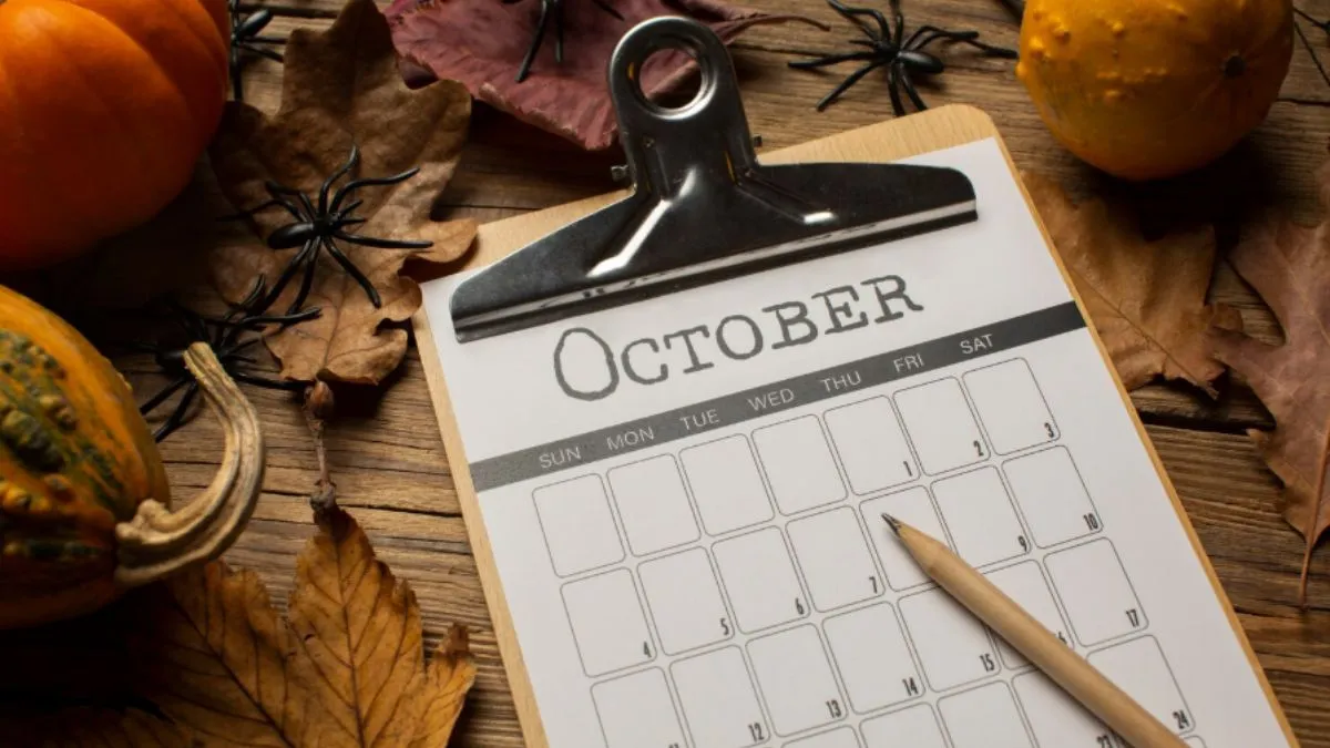 October 2026 important dates