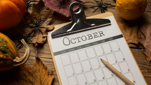 October 2026 important dates