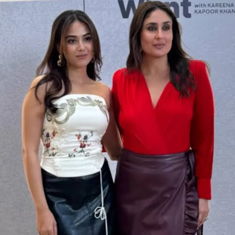 Beyond The Shahid Kapoor Connection Much of the internet has framed this as a story about the past, but the posts from the set say something else. Mira thanked Kareena for having her and for being
