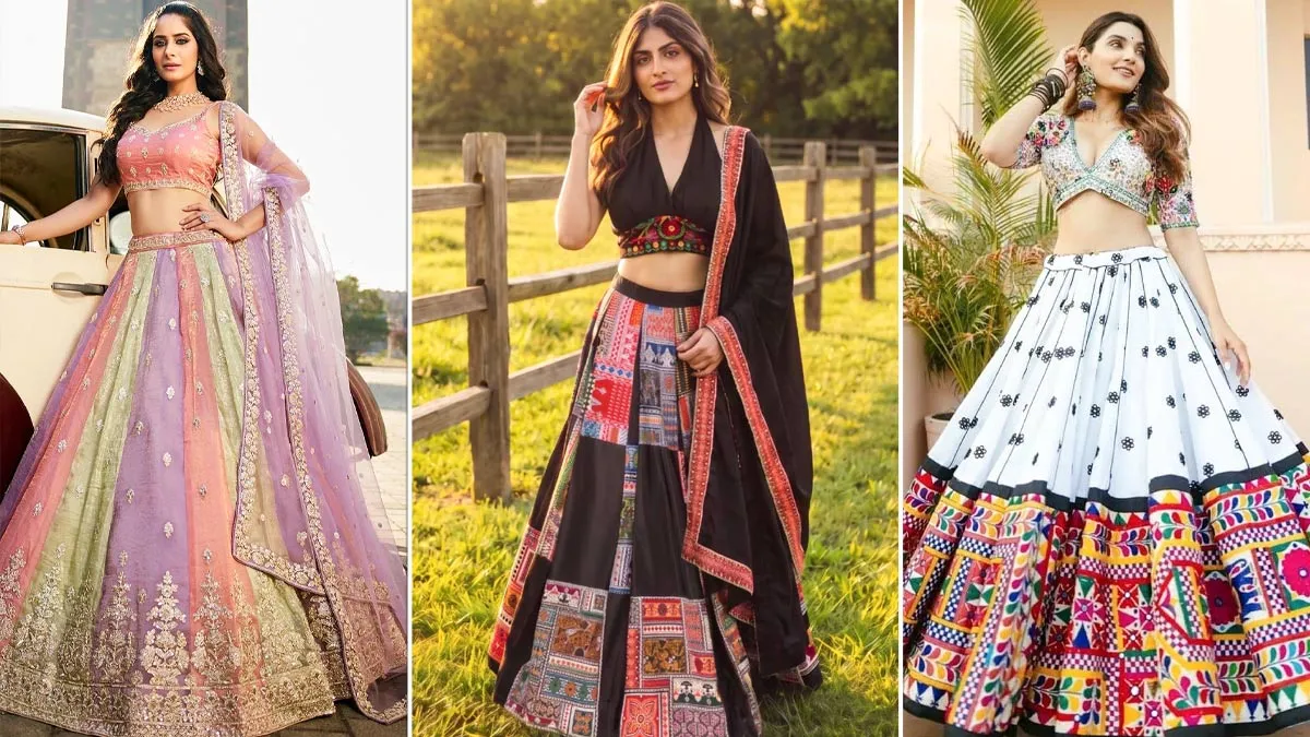 Navratri 2026: 5+ Beautiful Mirror Work Lehenga Designs For A Festive Look