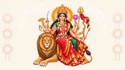 What Does The Trishul, Lotus And Other Symbols Of Goddess Durga Represent?