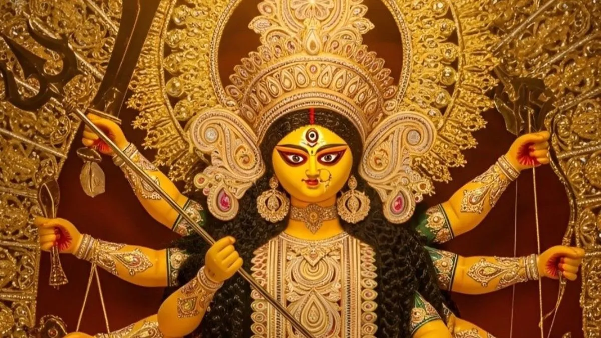 Craft of Maa Durga Idol