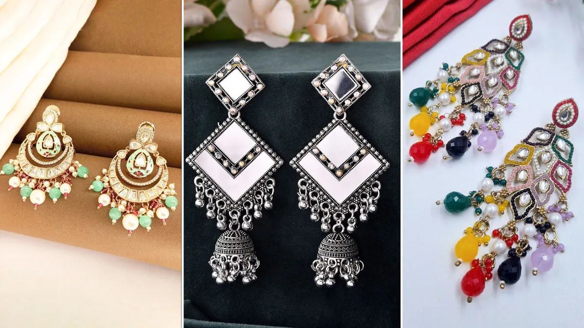 Navratri 2026: 5 Latest Earring Designs To Pair With Chaniya Choli